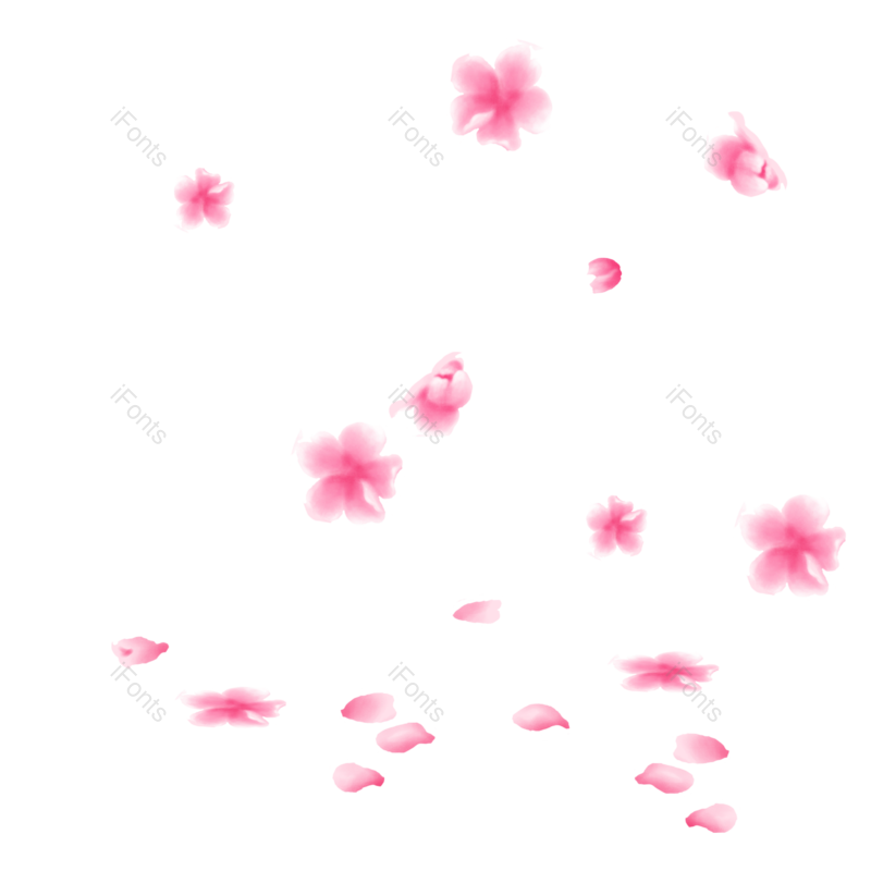 插画图片,花朵元素,鲜花PNG,卡通花朵免抠素材